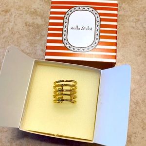 Stella & Dot Maylee Ring in Gold